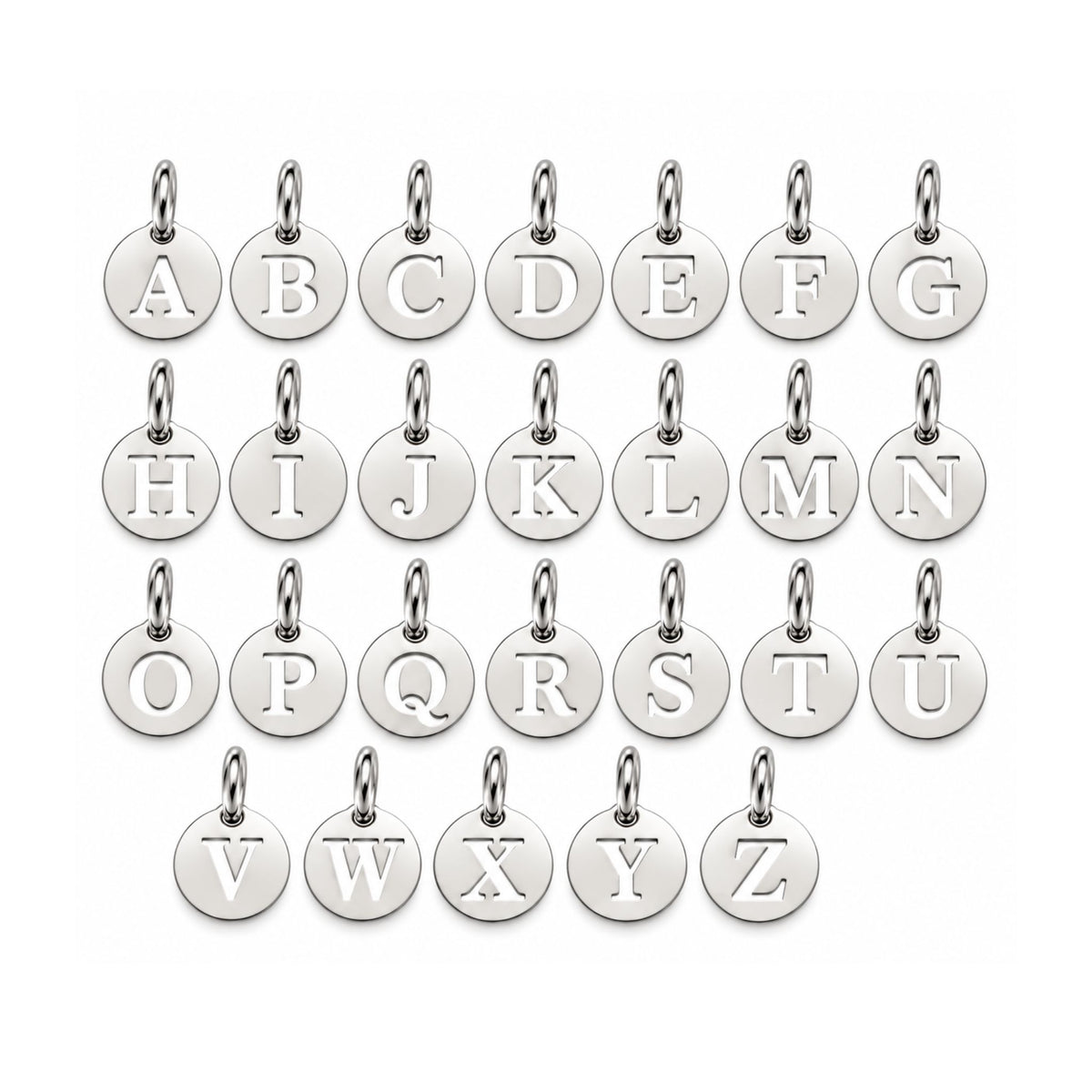 Initial Tags Silver