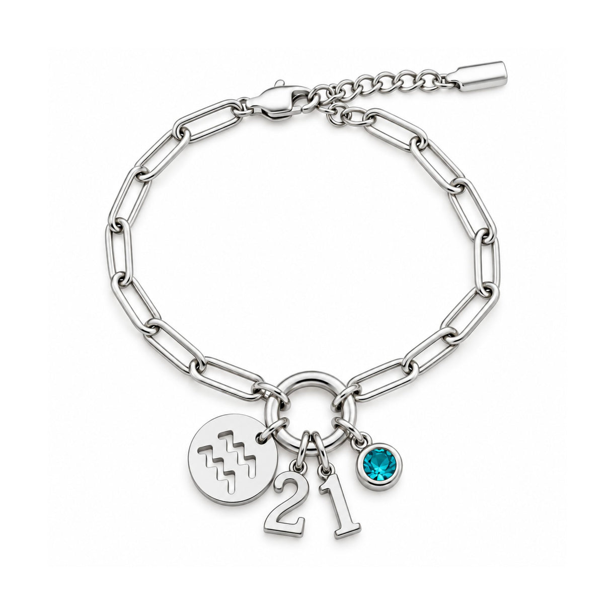 Signature Link - Silver Bracelet