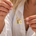 Fine Paperclip - Gold Bracelet