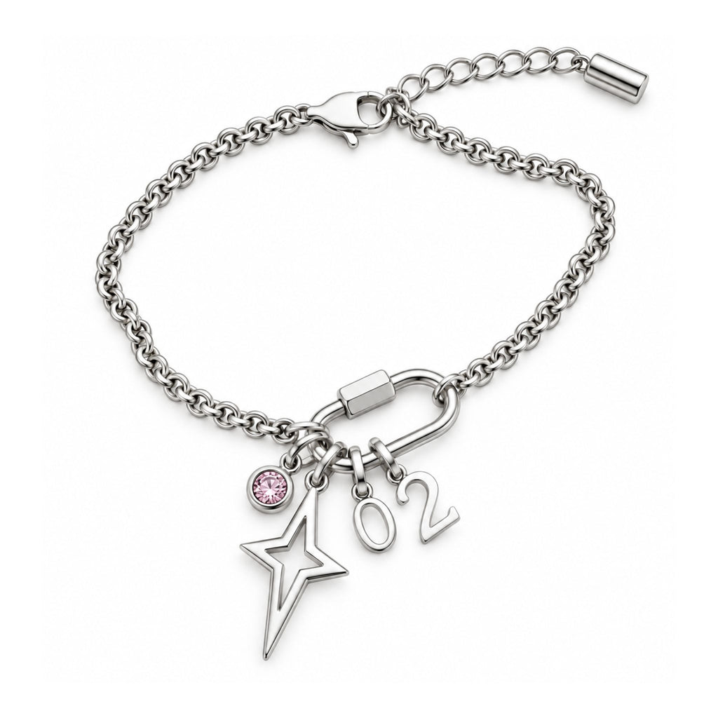 Belcher Link - Silver Bracelet