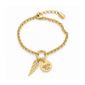Belcher Link - Gold Bracelet