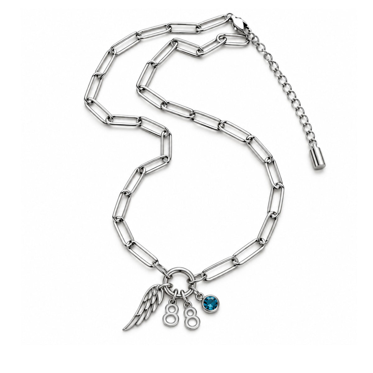 Signature Link - Silver Necklace