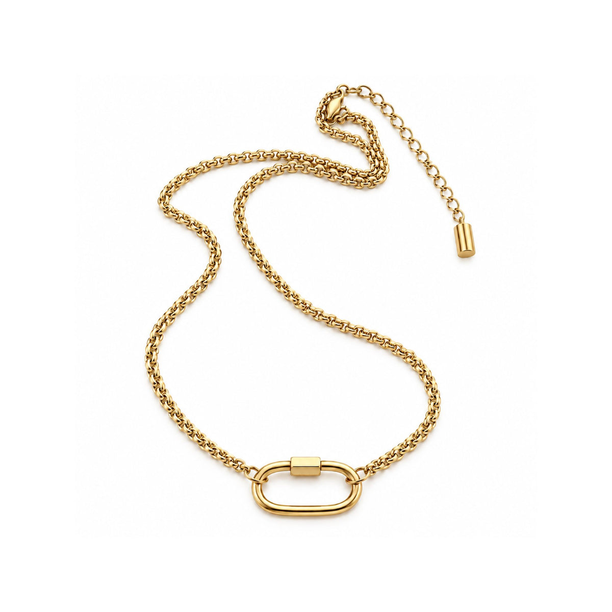 Belcher Link - Gold Necklace
