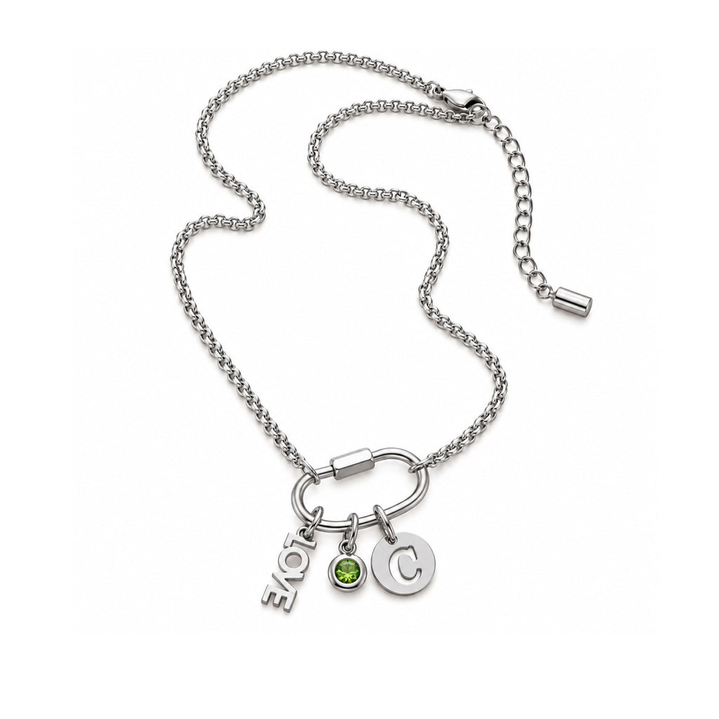Belcher Link - Silver Necklace