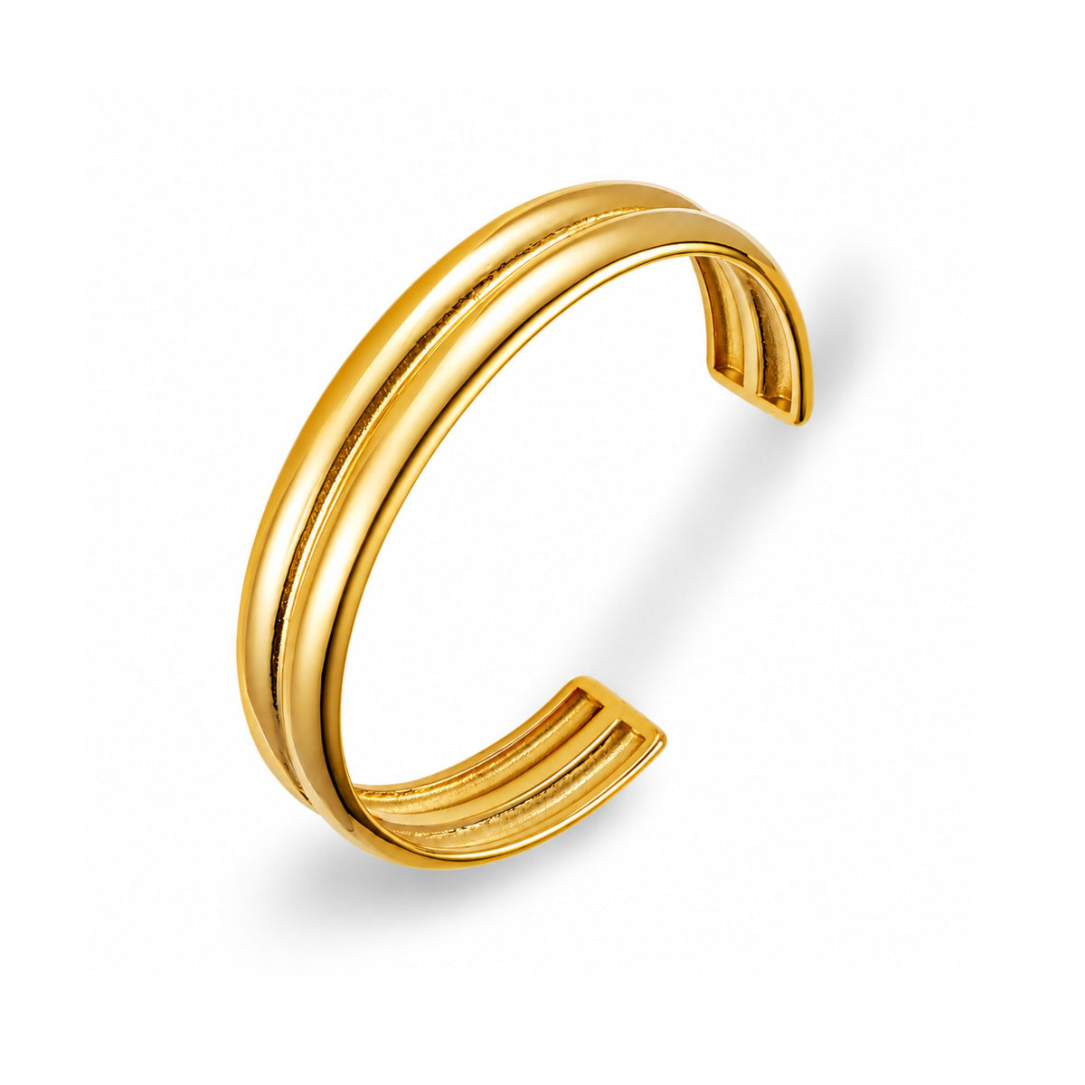 Double Cuff Bangle